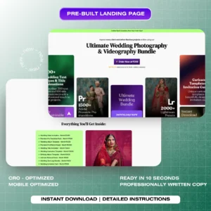 Ultimate Wedding Photography & Videography Bundle