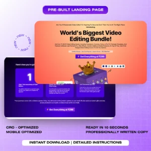 Most Powerful Video Editing Bundle Ever!