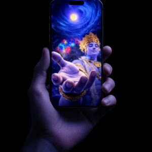 Lord Vishnu 3D Illusion Wallpaper – Divine Touch Portal (Ultra HD) 🔱